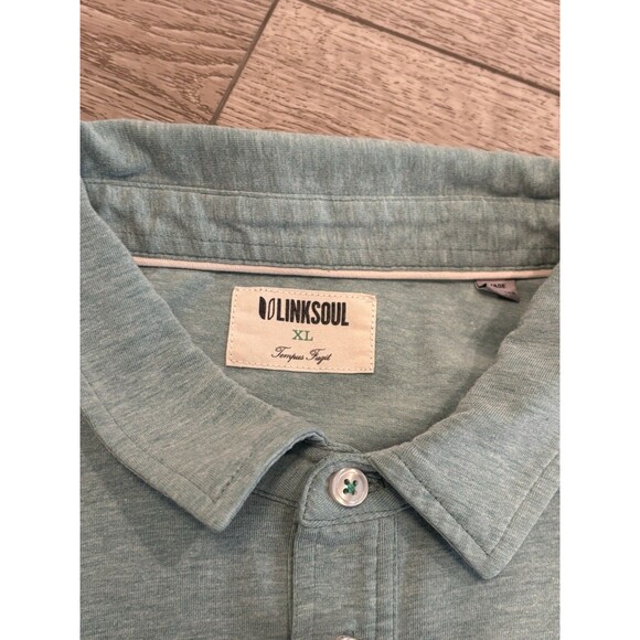 Linksoul Golf Polo Men's XL Multi Tempus Fugit  Short Sleeve Lot Of 3 - Picture 8 of 12